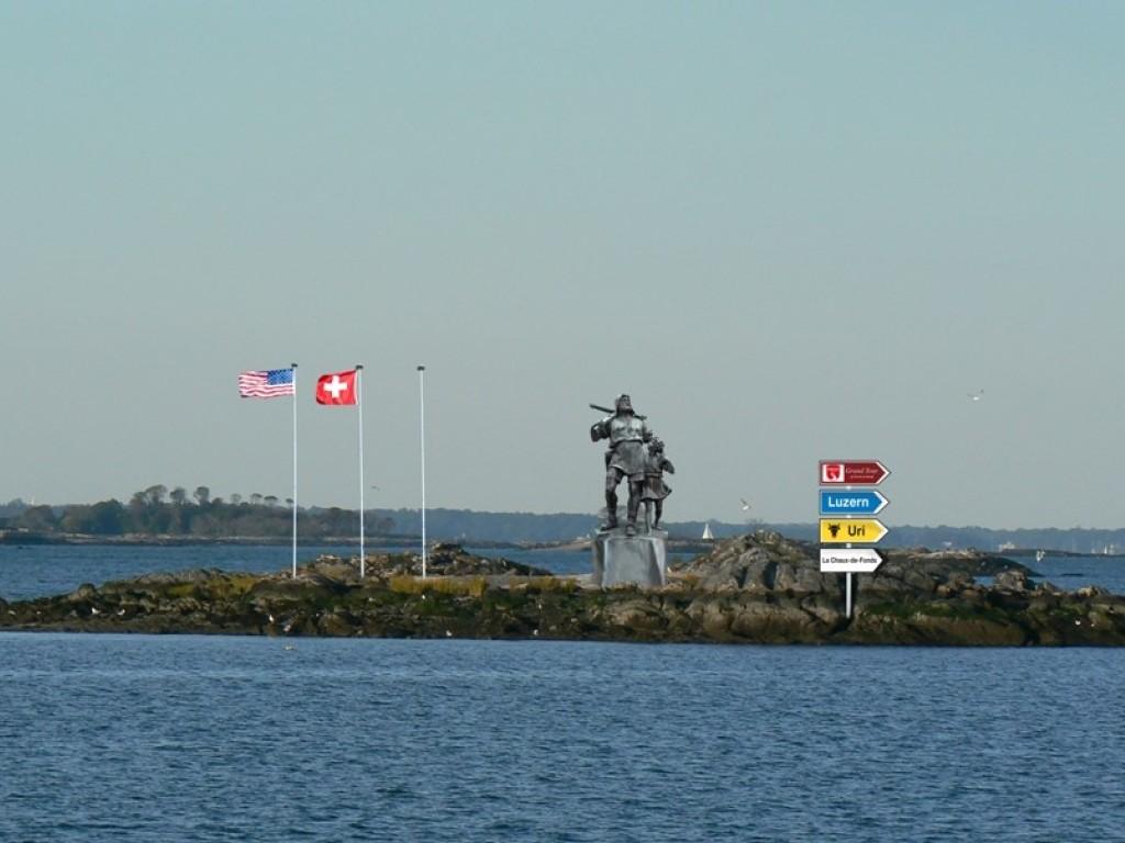 1er Août: Statue De Guillaume Tell Inaugurée à New York - Swi Swissinfo.ch