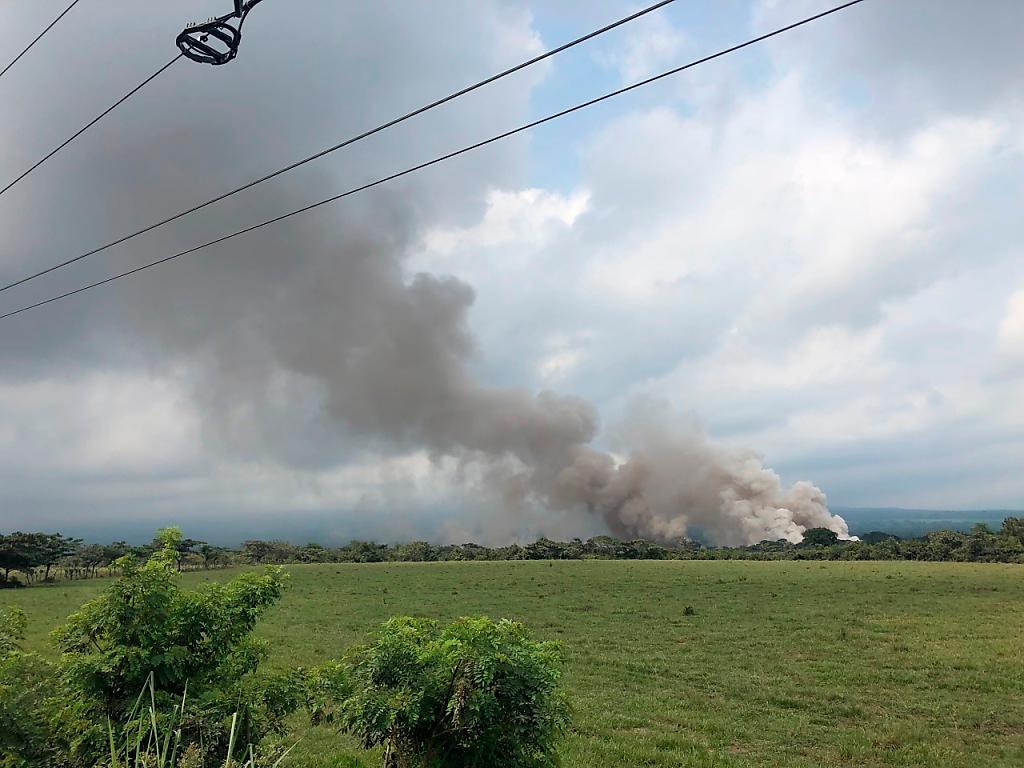 Feuervulkan in Guatemala