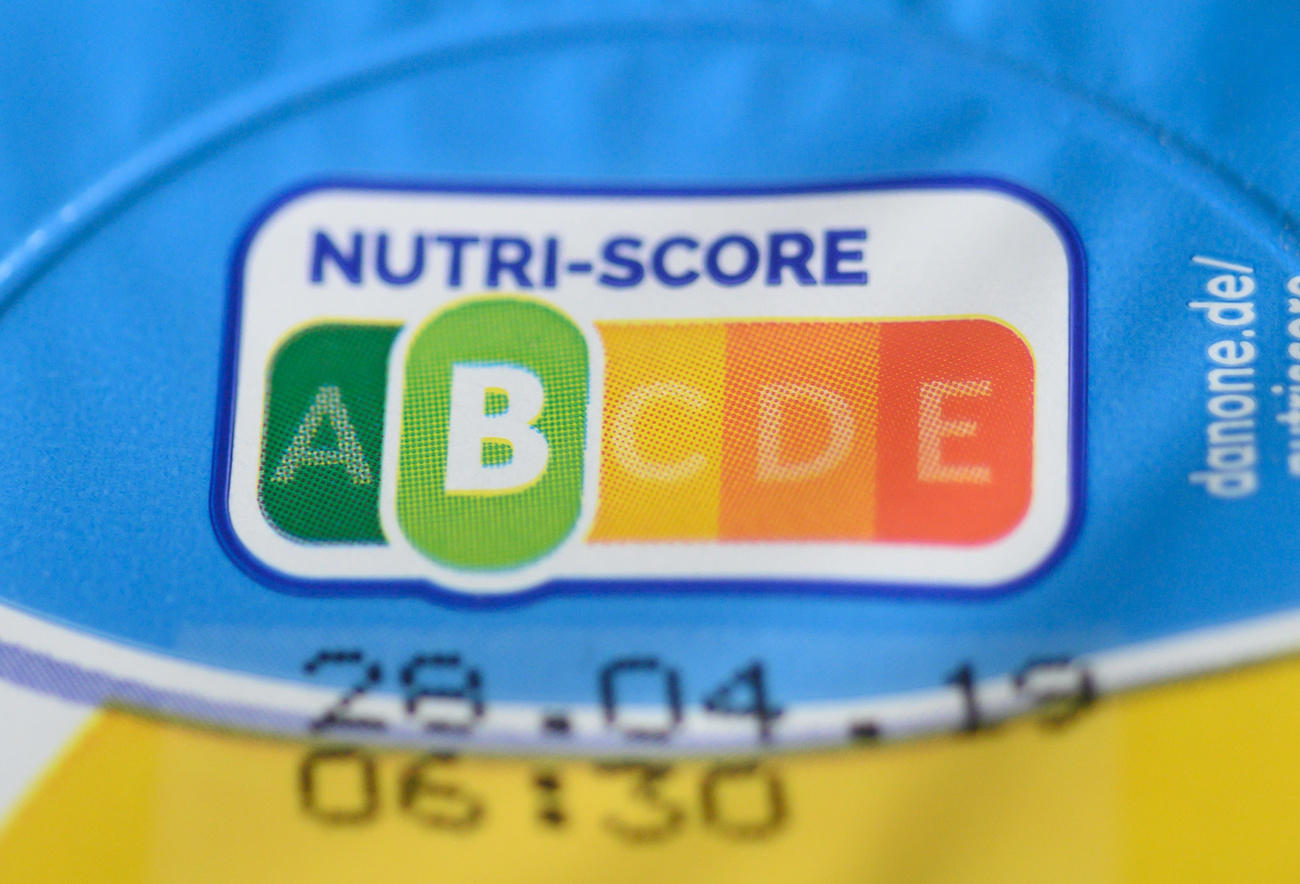 Nutri-Score system with ABCDE rating