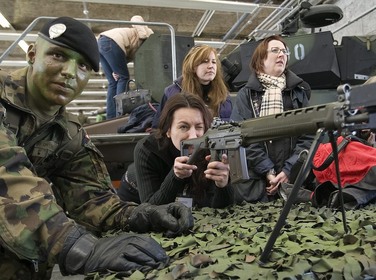 Women in Swiss military will no longer have to wear MEN'S