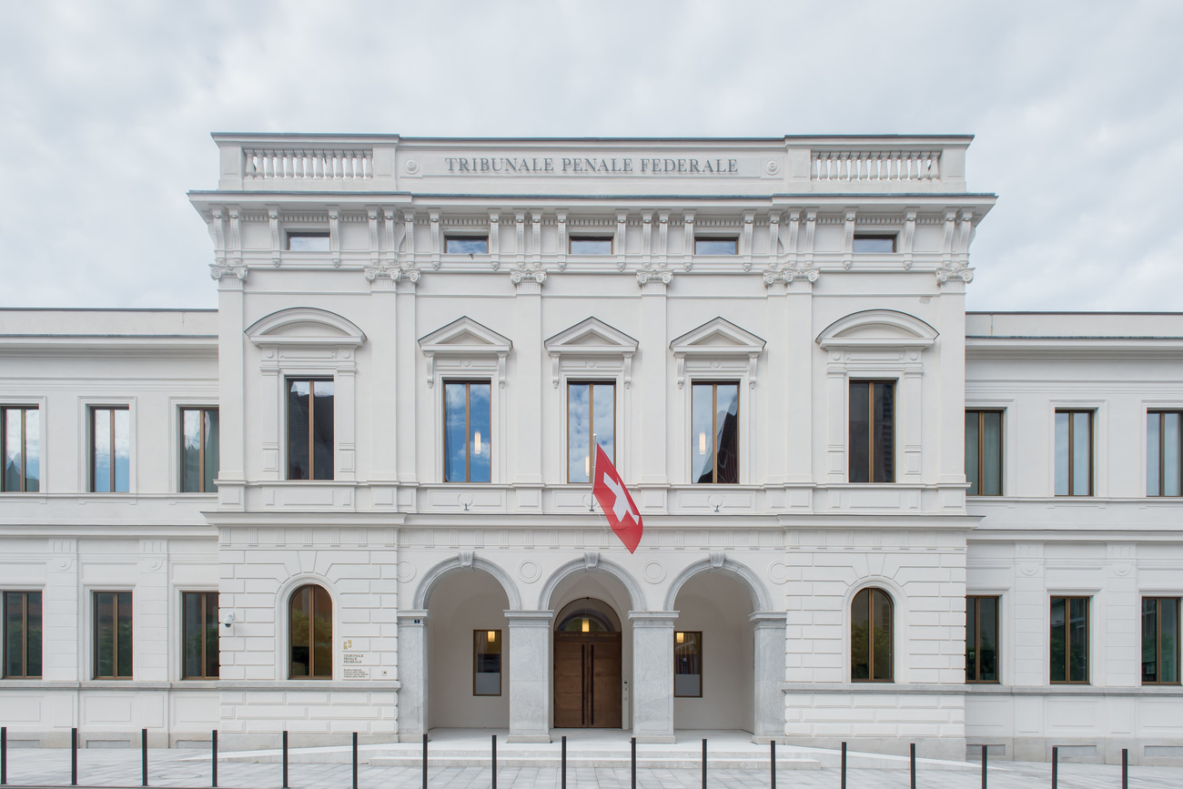 La sede del Tribunale penale federale a Bellinzona.