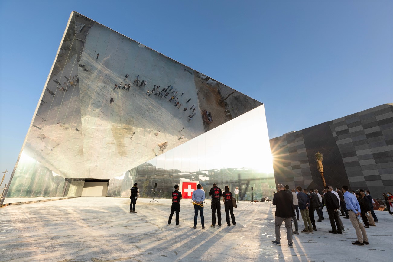 2020杜拜世博會瑞士國家館希望帶給參觀者們不同凡響的感官體驗。