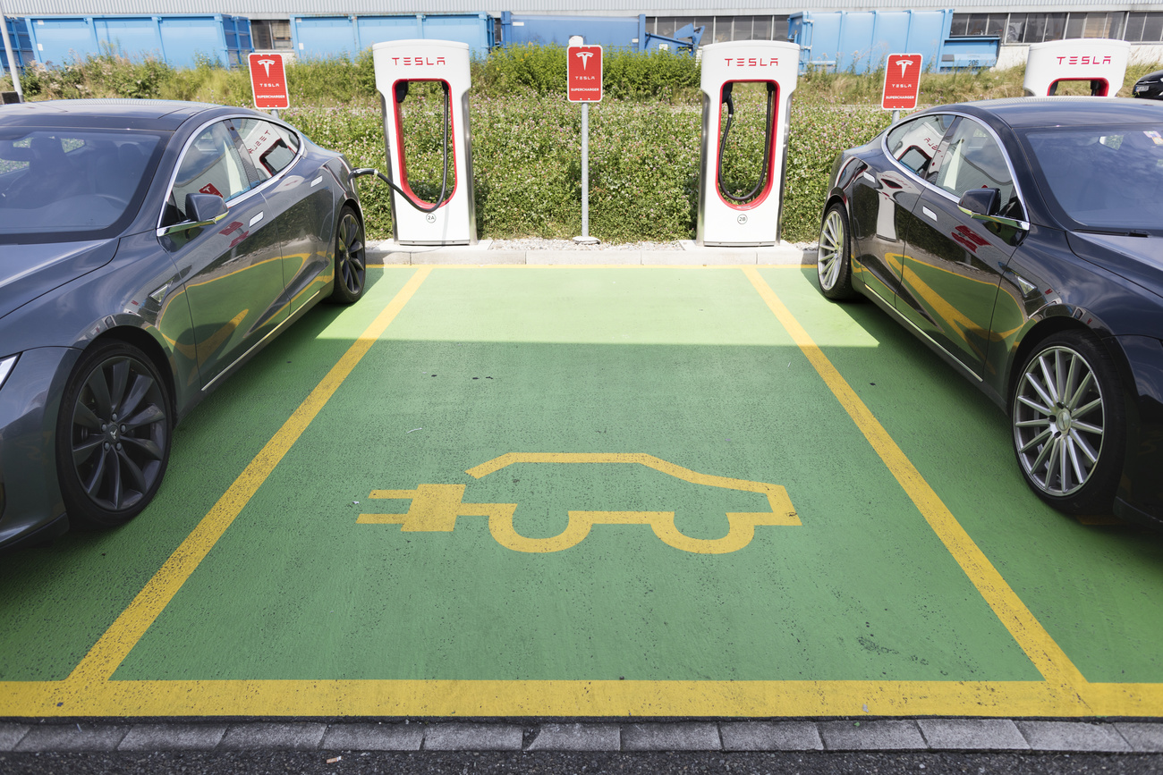 Electric car space