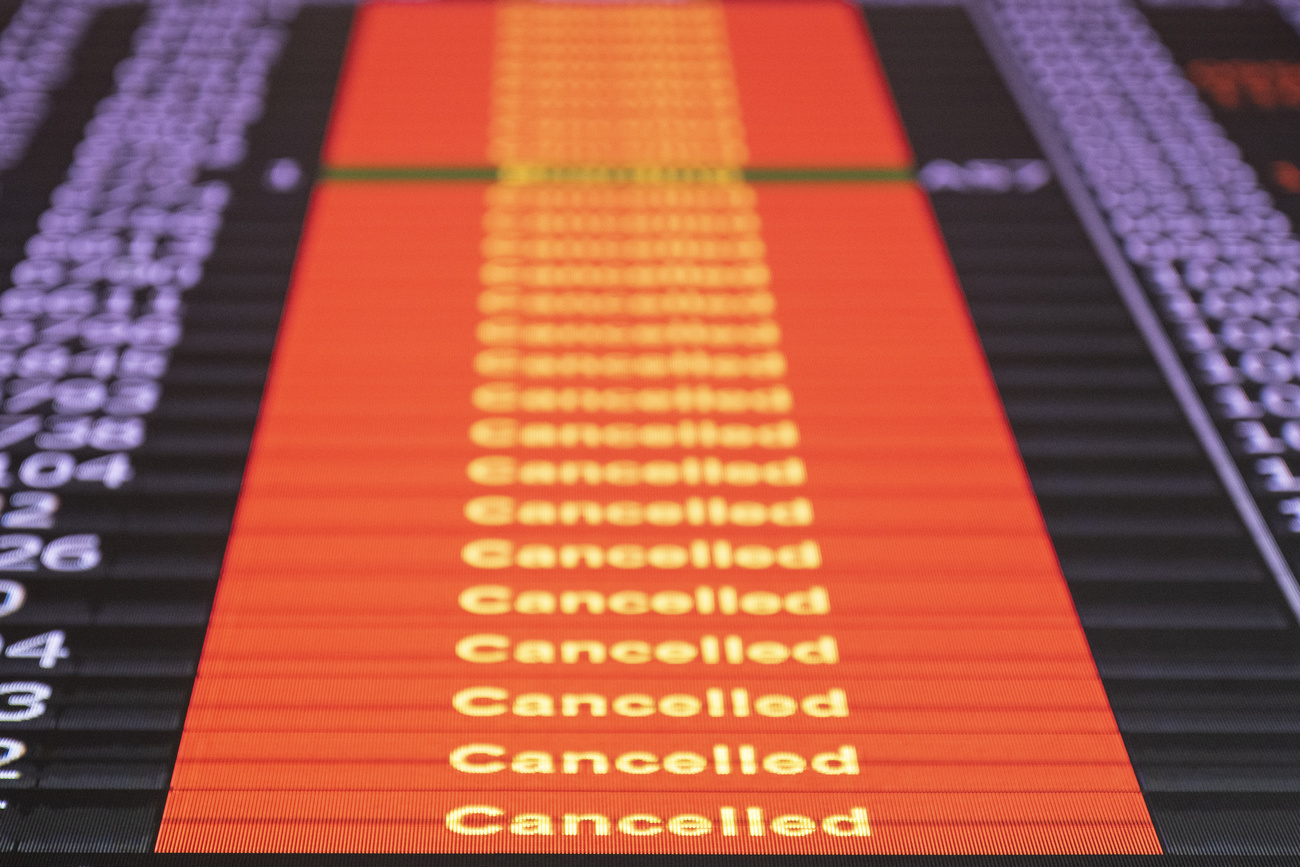 Airport cancellations
