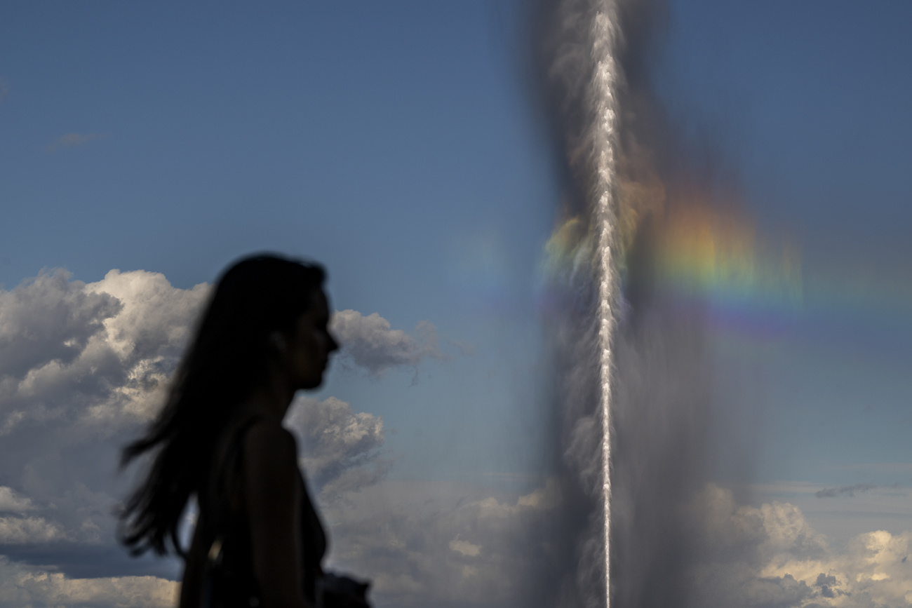 Rainbow in Jet d eau