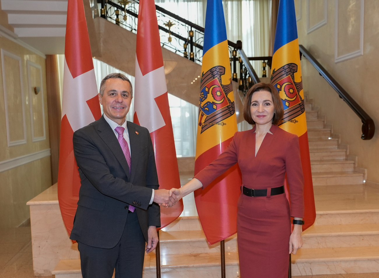 Cassis with the Moldovan president