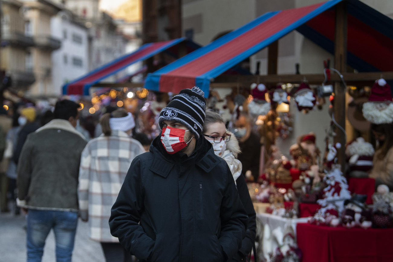 Man with mask