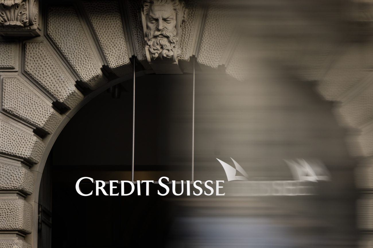 Credit Suisse bank in Switzerland