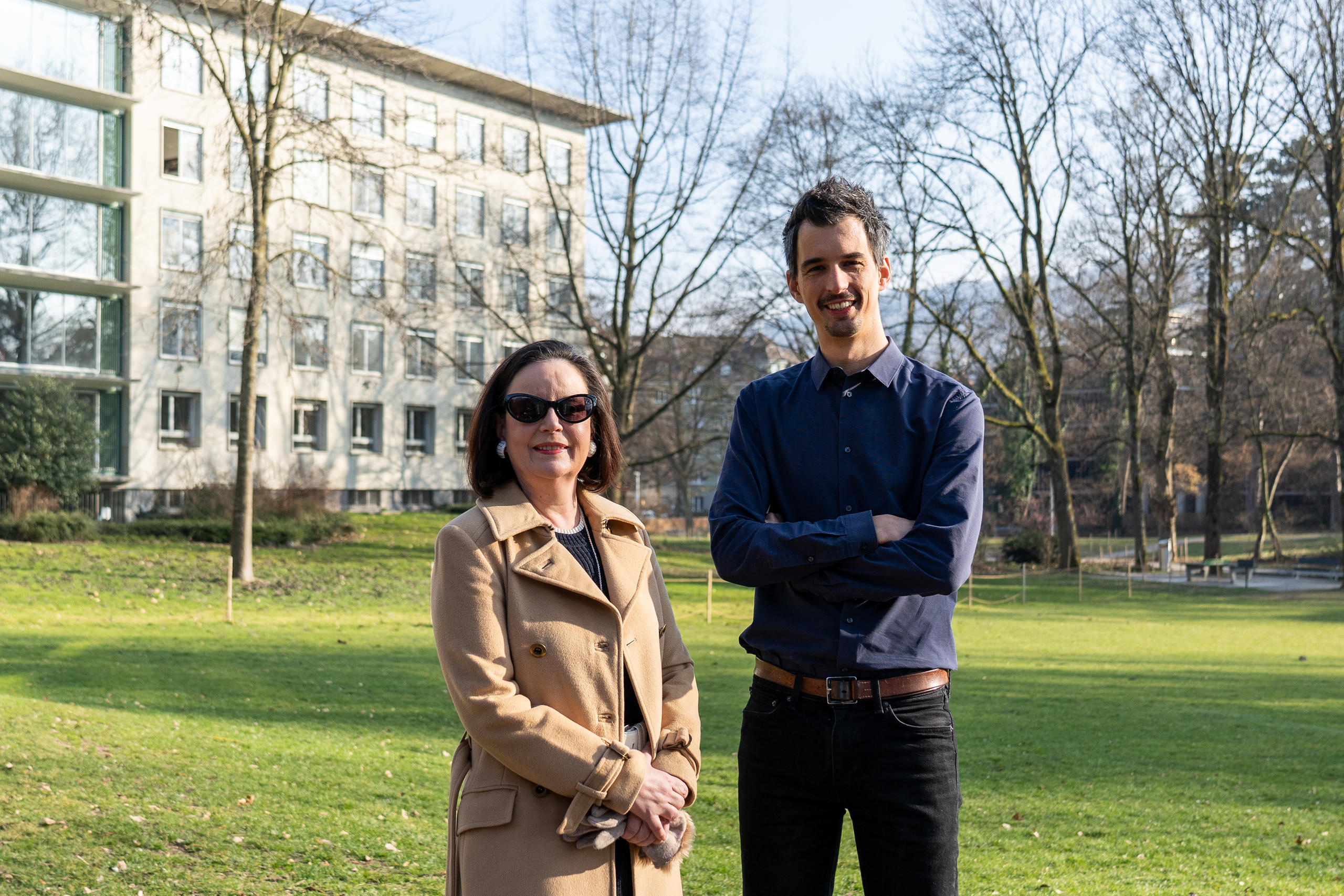 Cornelia Meyer und Fabio Canetg