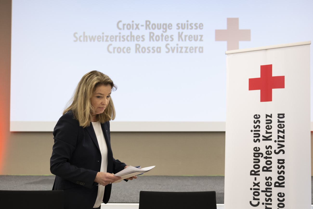 Photo of Barbara Schmid-Federer, the president of the Swiss Red Cross Council