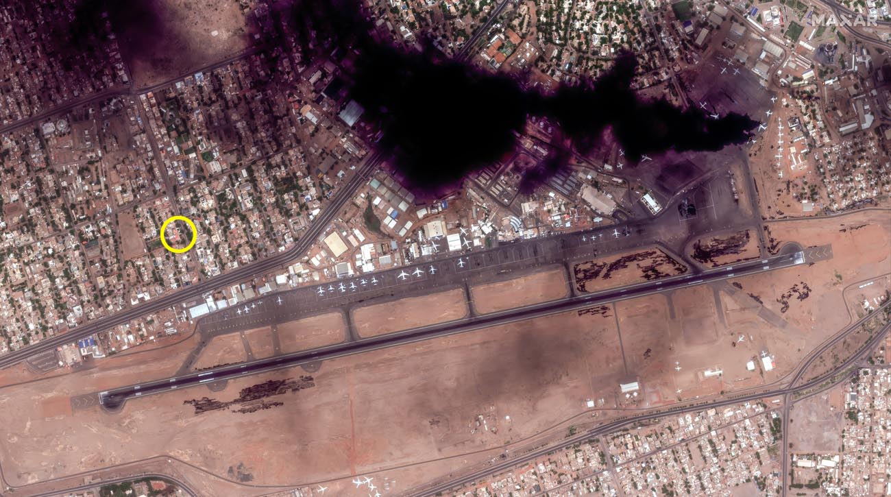 Luftbild von Khartum