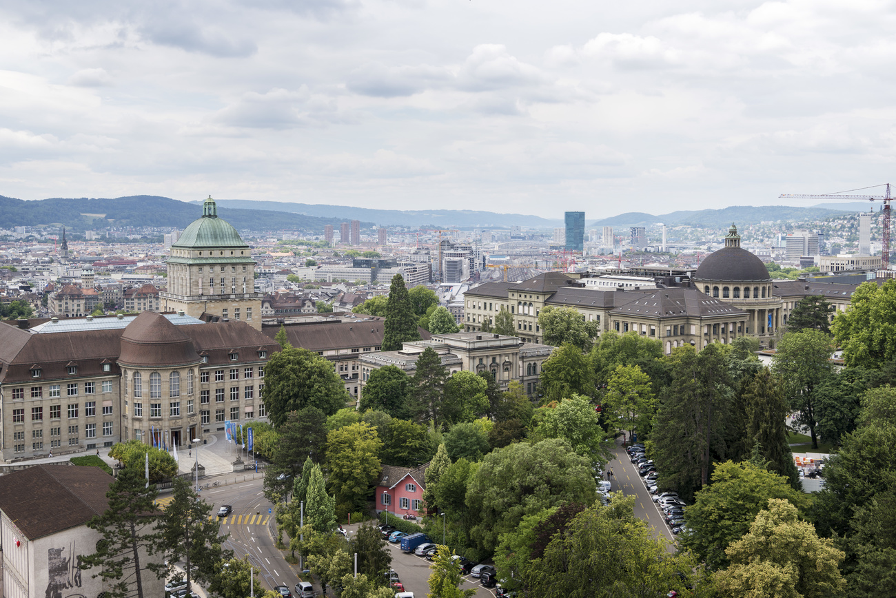 The Zurich university district.