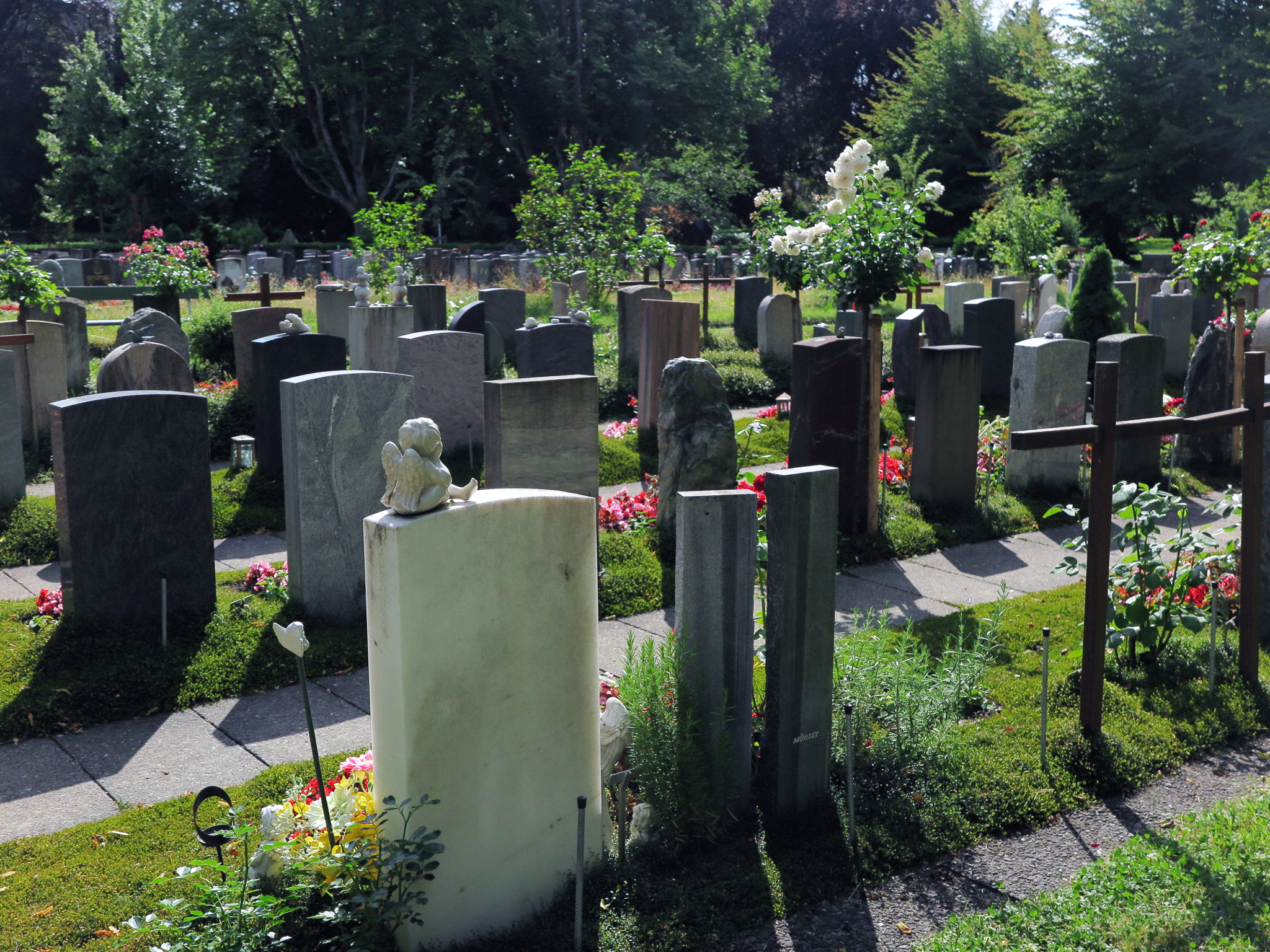 Der Friedhof Sihlfeld