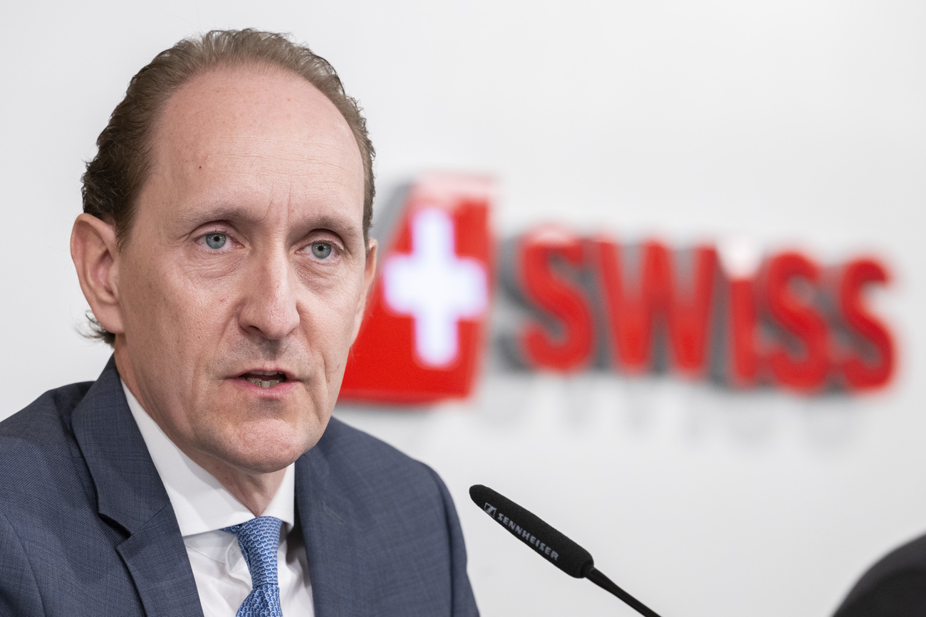 Swiss International Air Lines (SWISS) CEO, Dieter Vranckx,