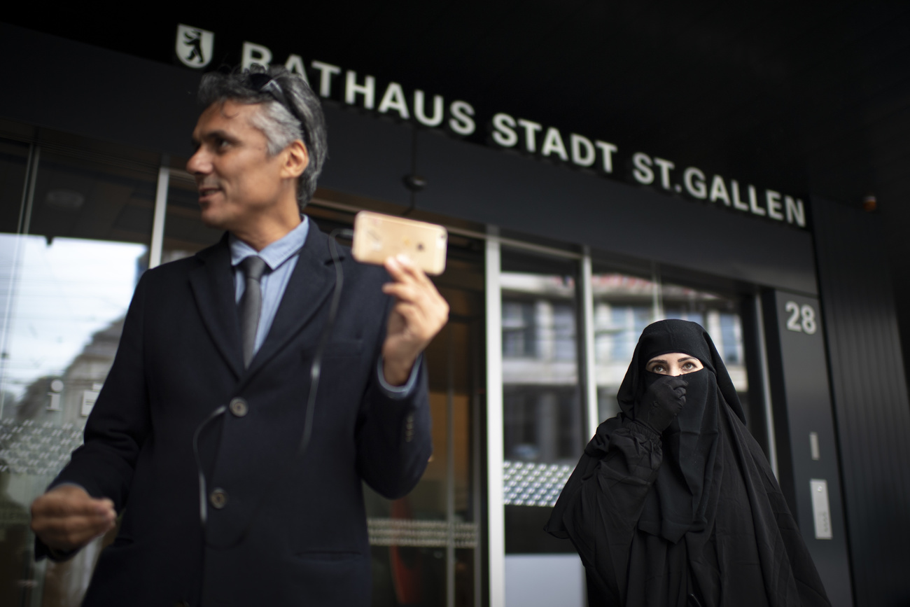 Voters in Canton St Gallen voted in favour of a burqa ban five years ago.