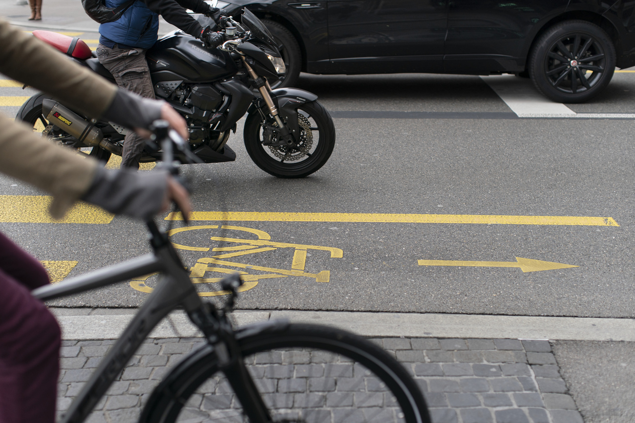 Bicycle and motorbike