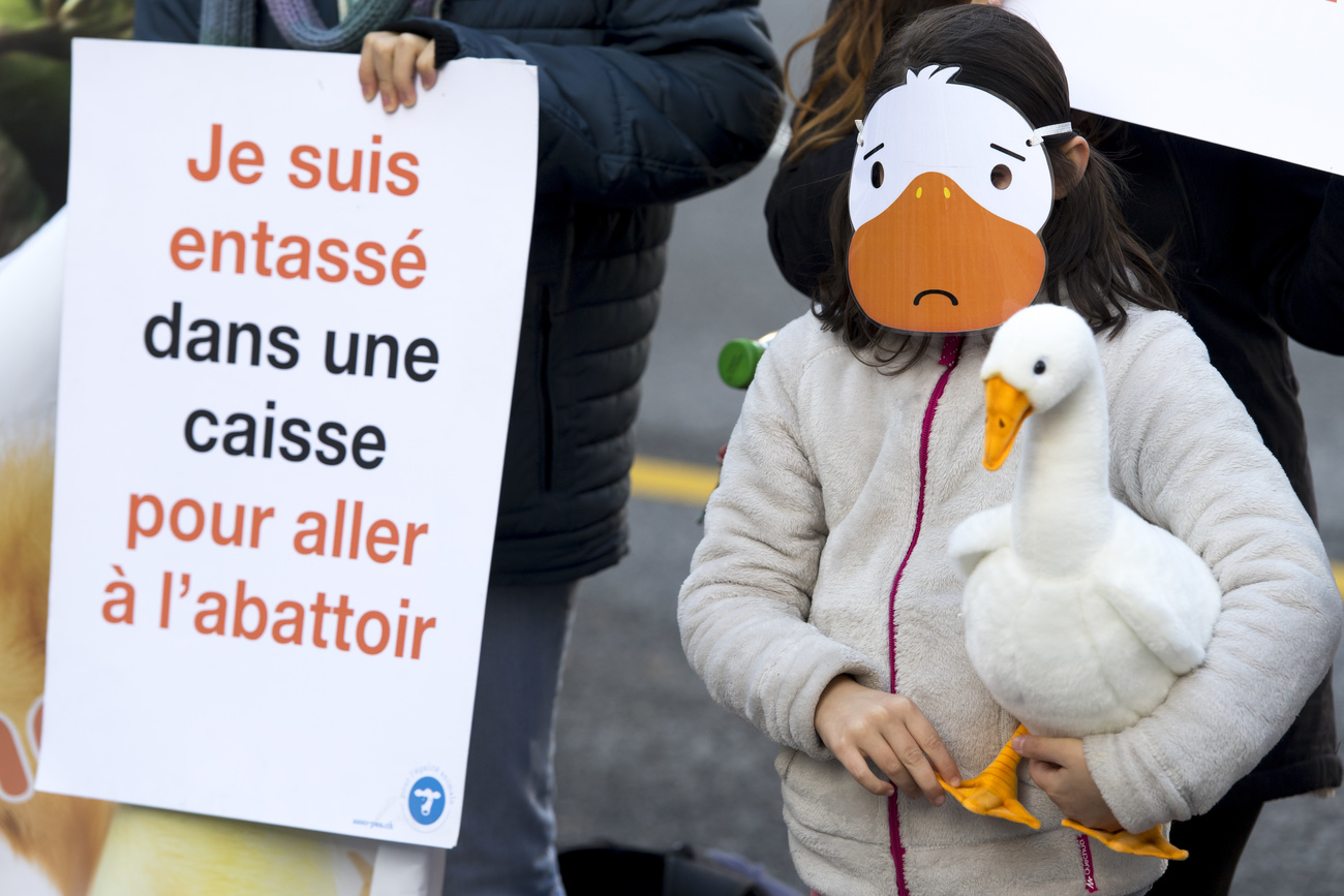 Protesta contro il Foie Gras