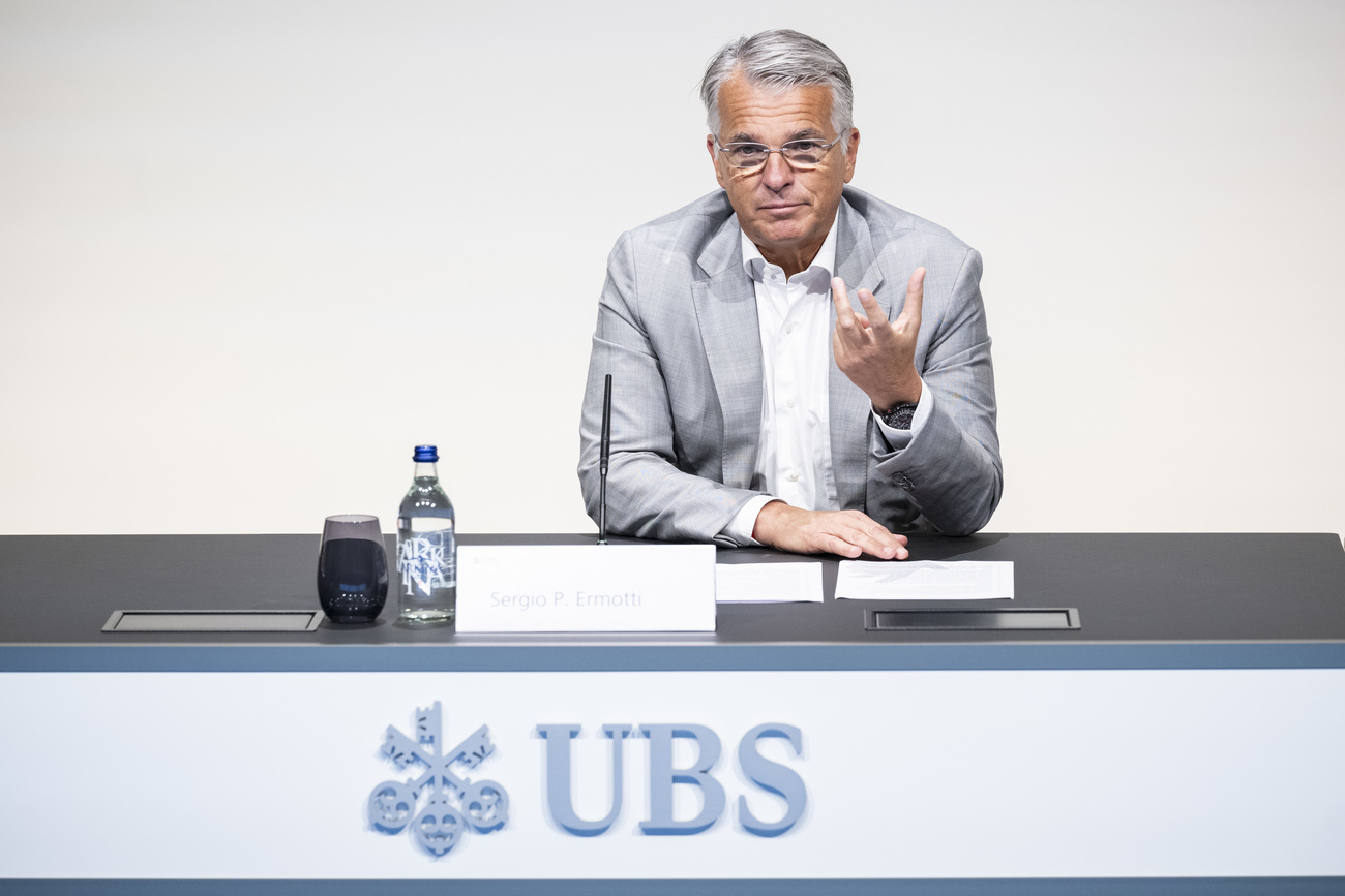 UBS CEO Sergio Ermotti