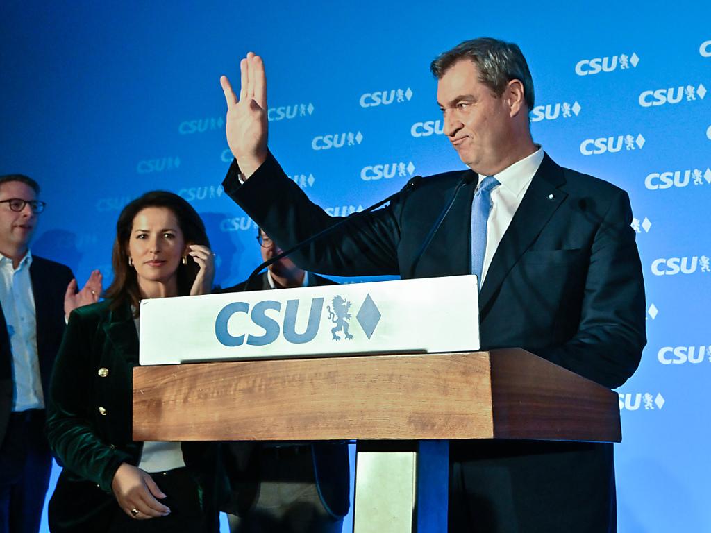 CSU Und CDU Siegen In Bayern Und Hessen - Ampel-Parteien Im Minus - SWI ...