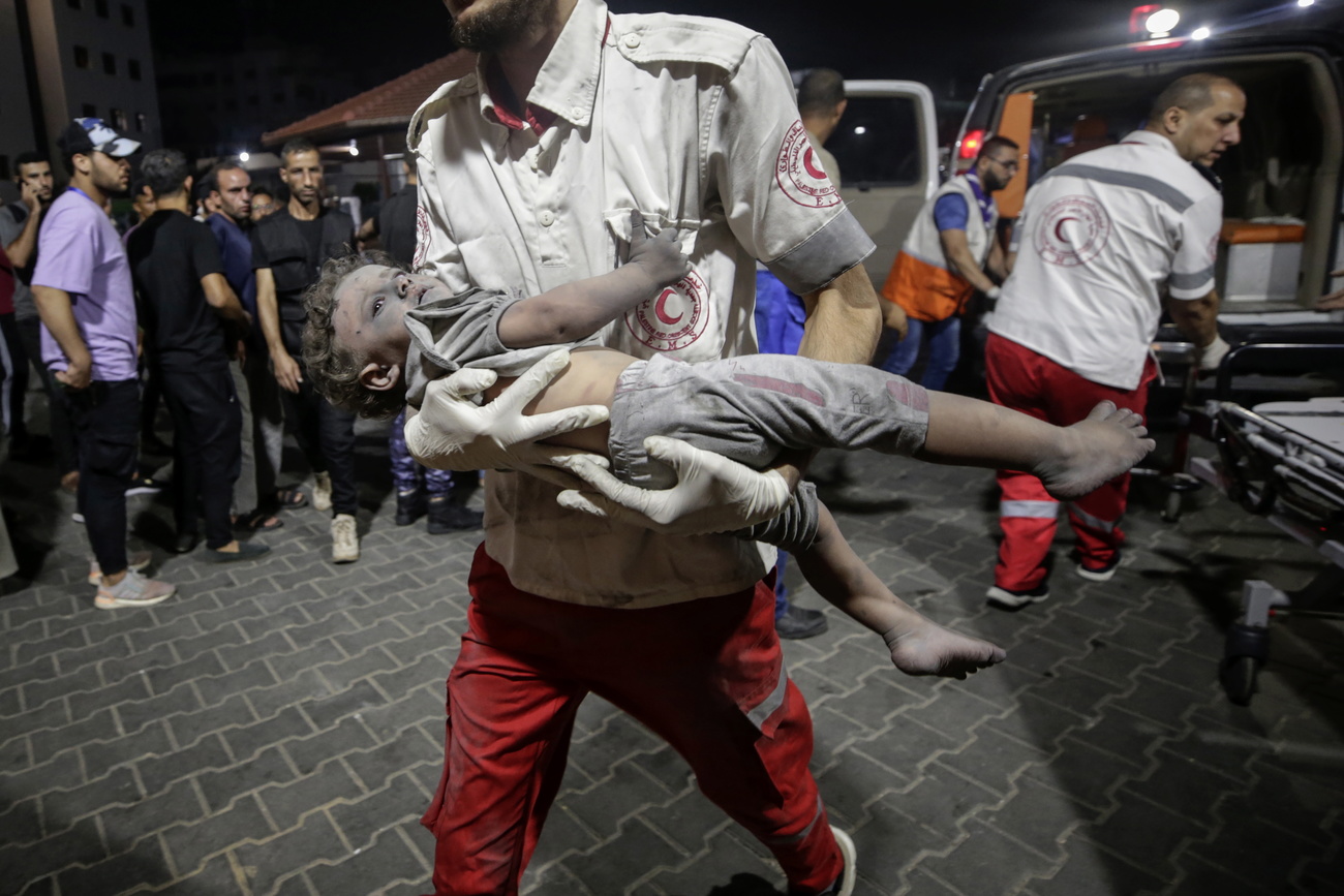 Red Cross says in contact with Hamas, Israel over hostages