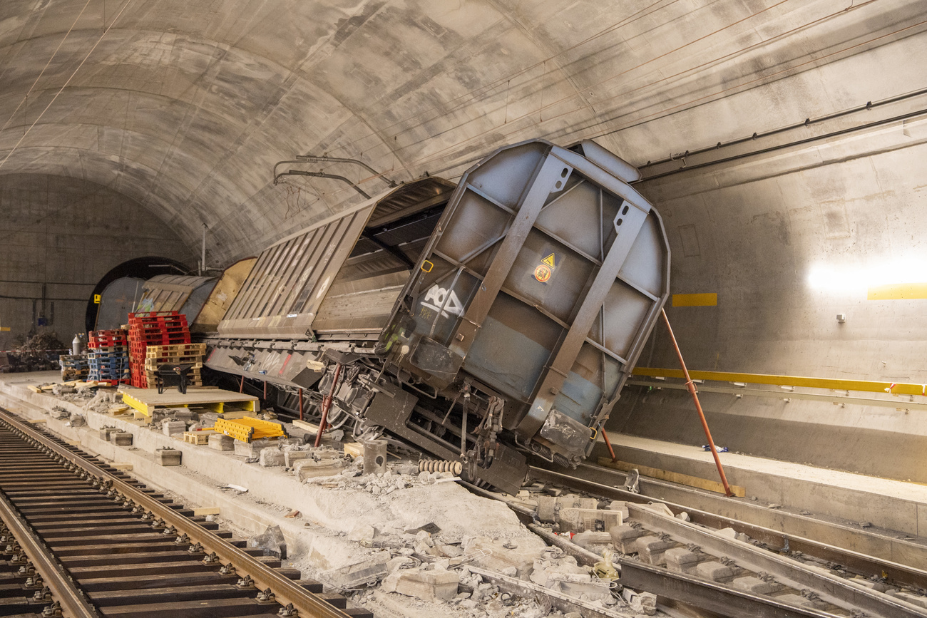 Gotthard Base Tunnel to fully resume service in September 2024 - SWI