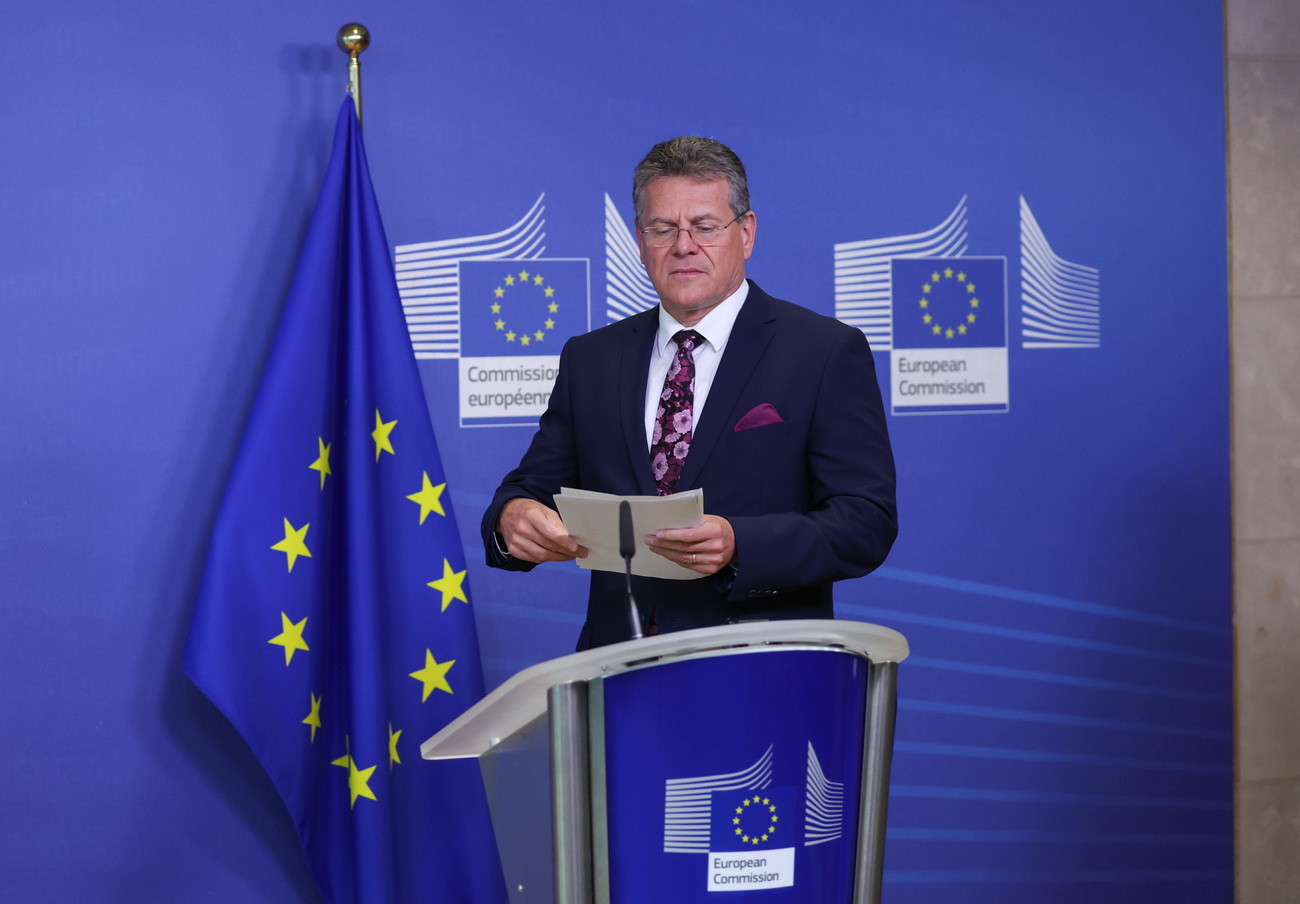 Maros Sefcovic, vice presidente della Commissione europea