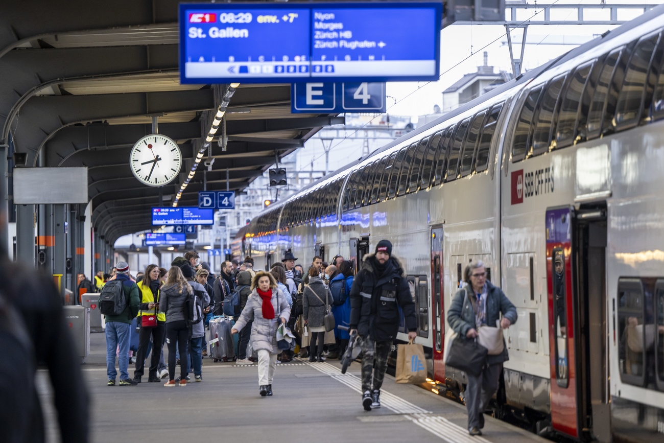 Stazioen ferroviaria di Ginevra.