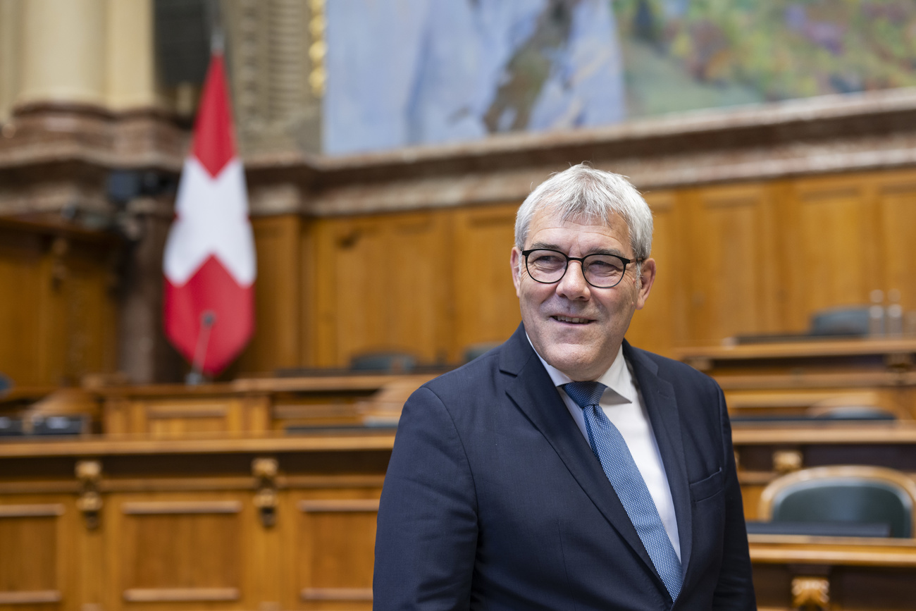 Photo of Eric Nussbaumer in Swiss parliament