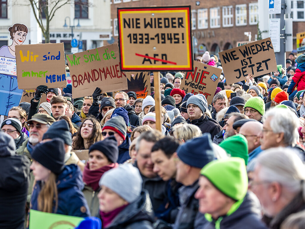 "Für Die Demokratie" - Hunderttausende Demonstrieren Gegen Rechts - SWI ...