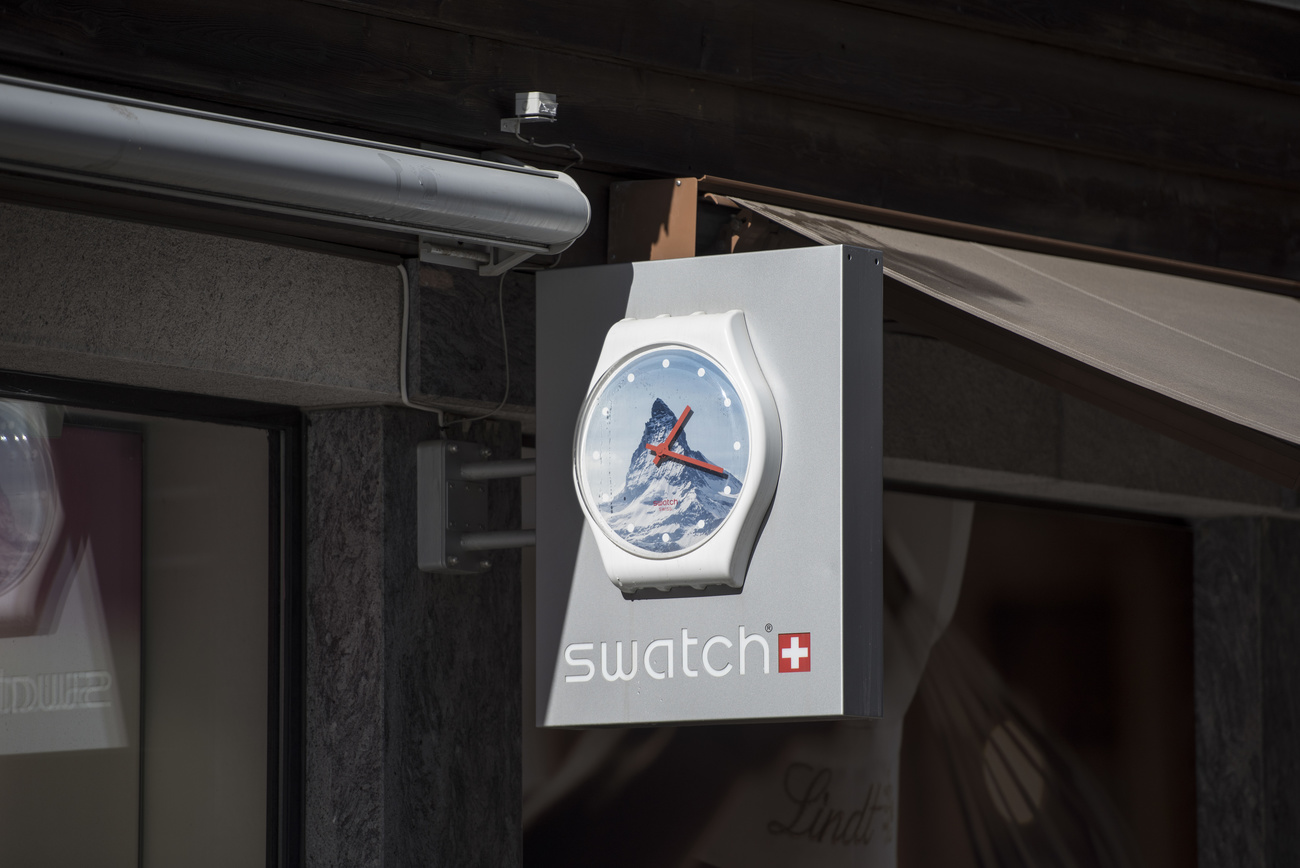 Swatch watch for sale in Zermatt.