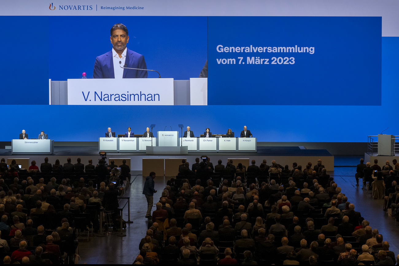 Il Ceo di NovartisVas Narasimhan