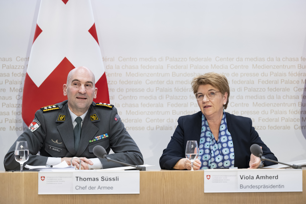 Swiss Defence Minister Viola Amherd Rejects Criticism Of Army Chief   601236105 Highres 