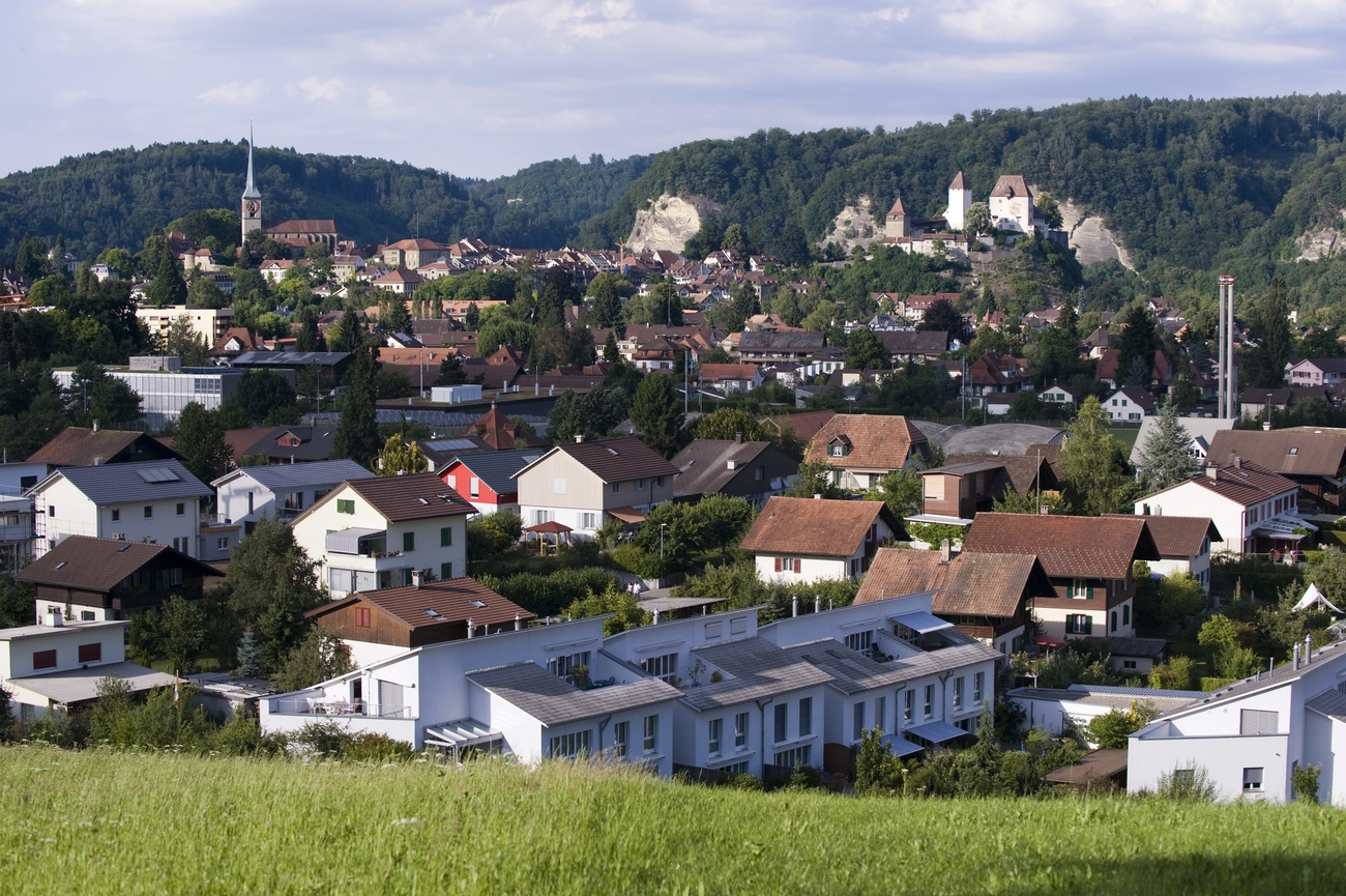 Vista panoramica di Burgdorf, nel Canton Berna.