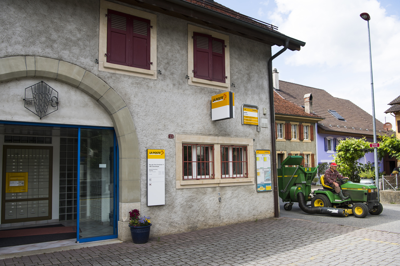 Post office in Switzerland