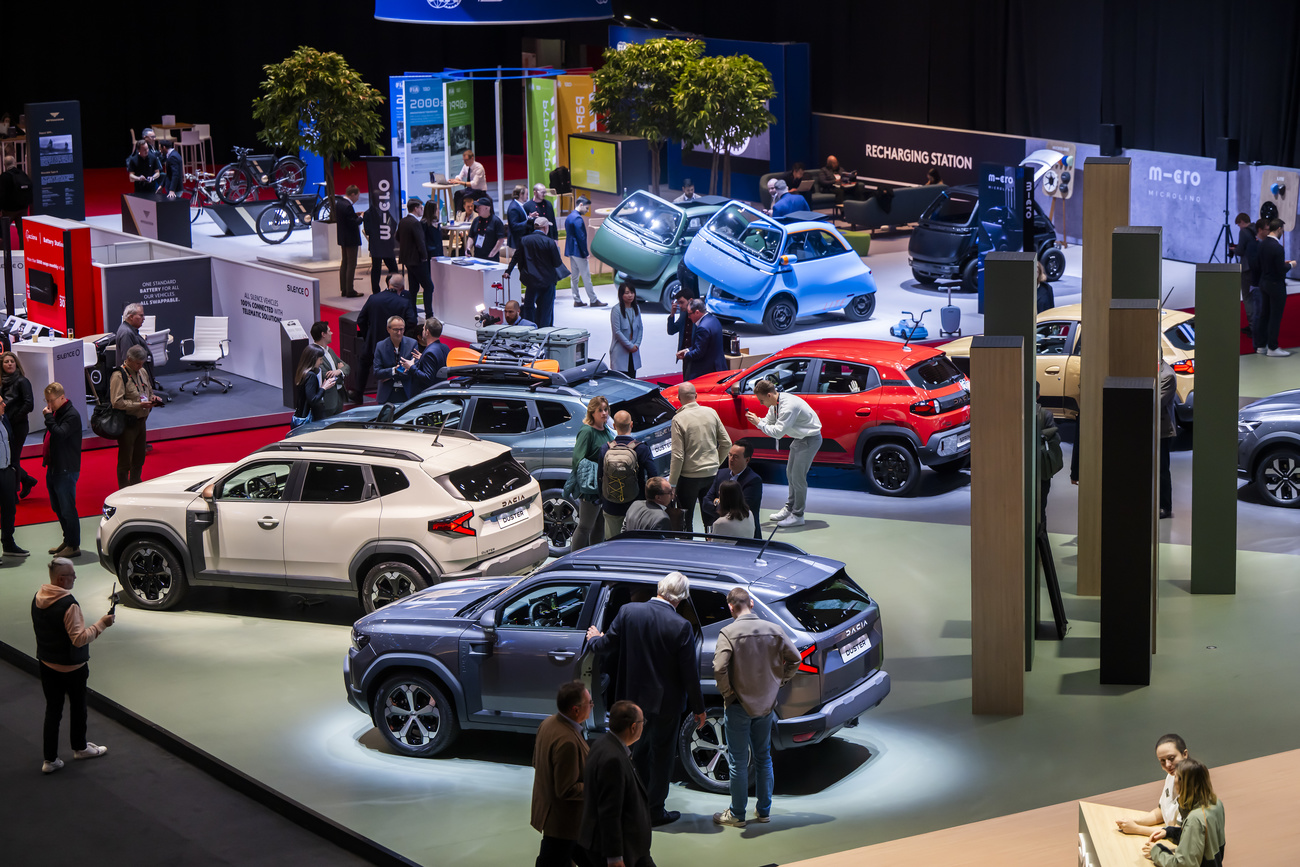 Auto esposte al Salone di Ginevra.