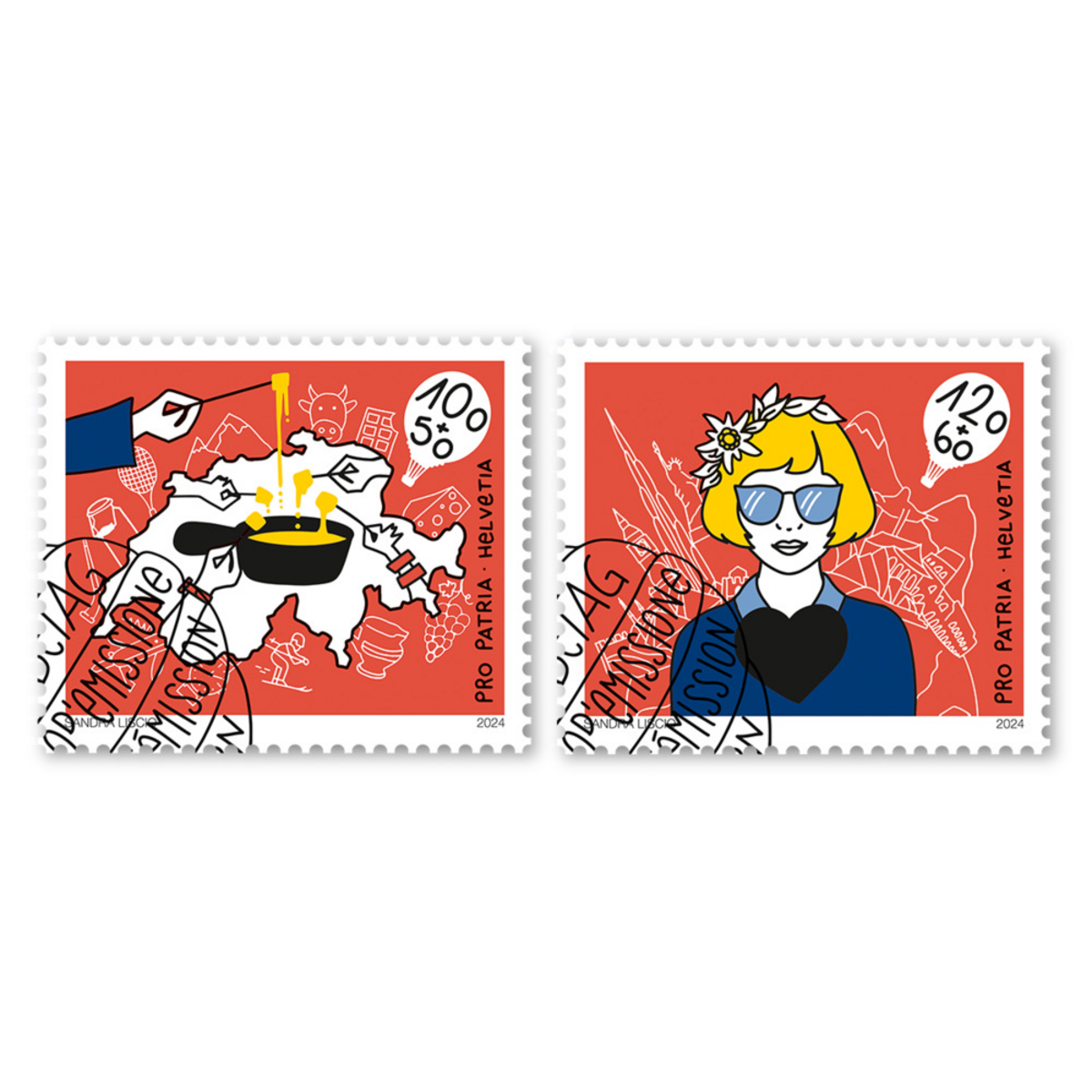 Так называемая «Пятая Швейцария», швейцарская диаспора за рубежом, стала темой новой серии почтовых марок.