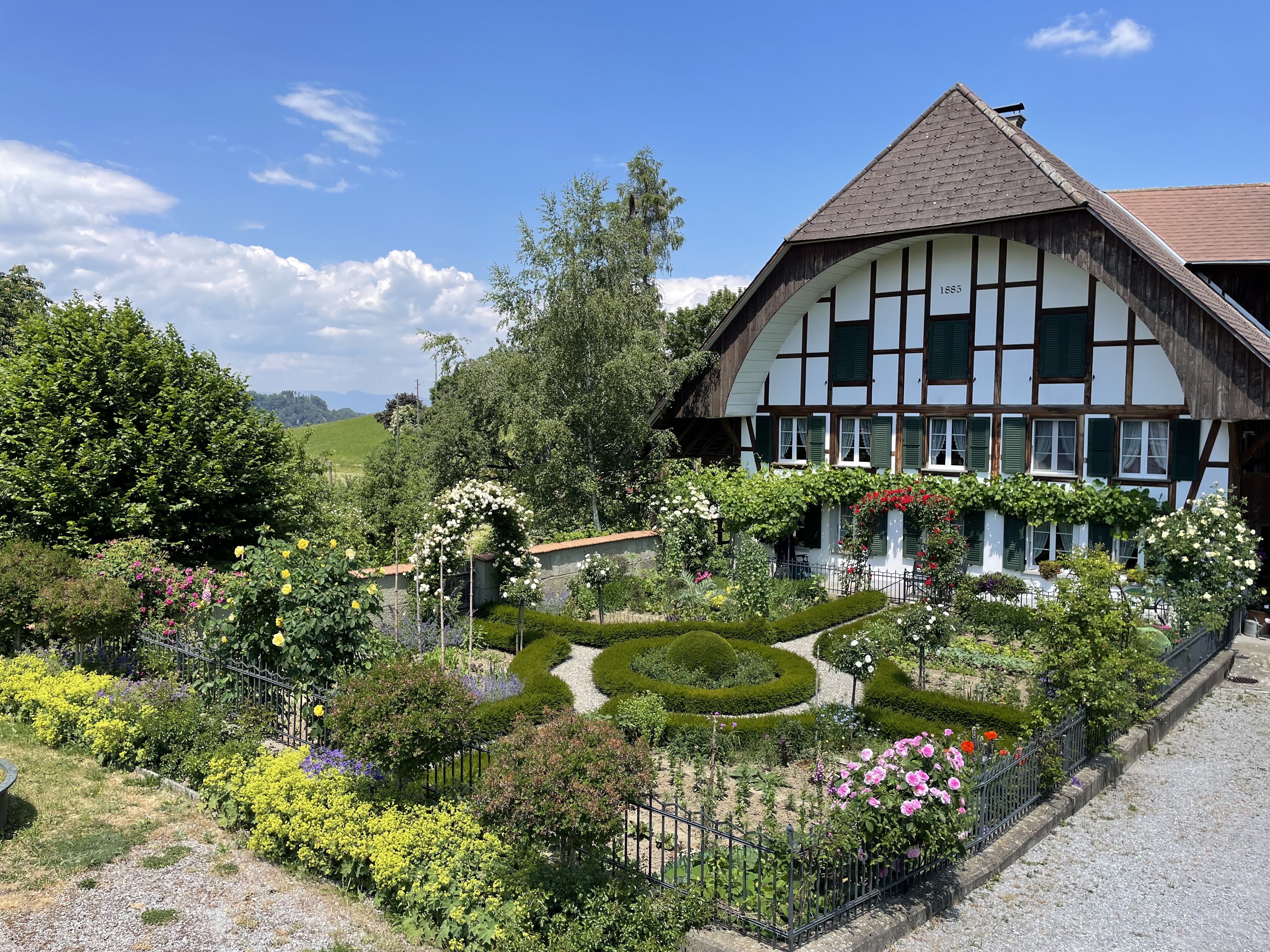 giardino rurale del Flückiger