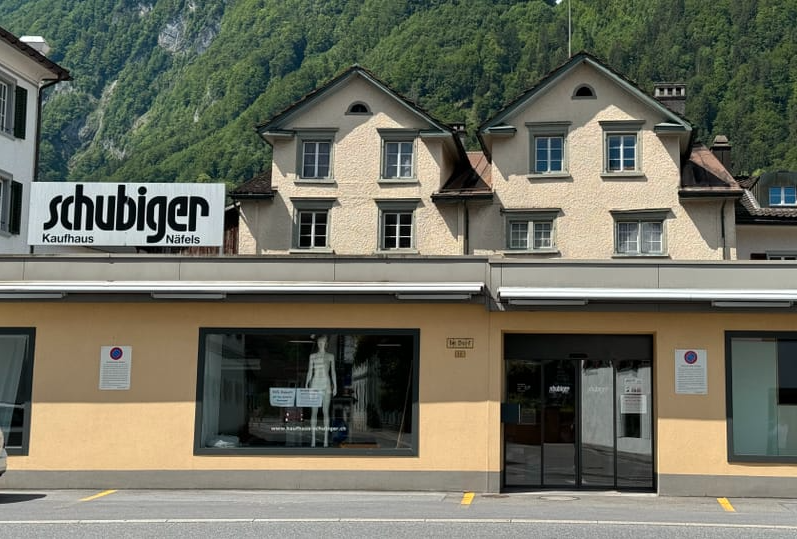 The department stores' was one of the oldest shops in Glarus.