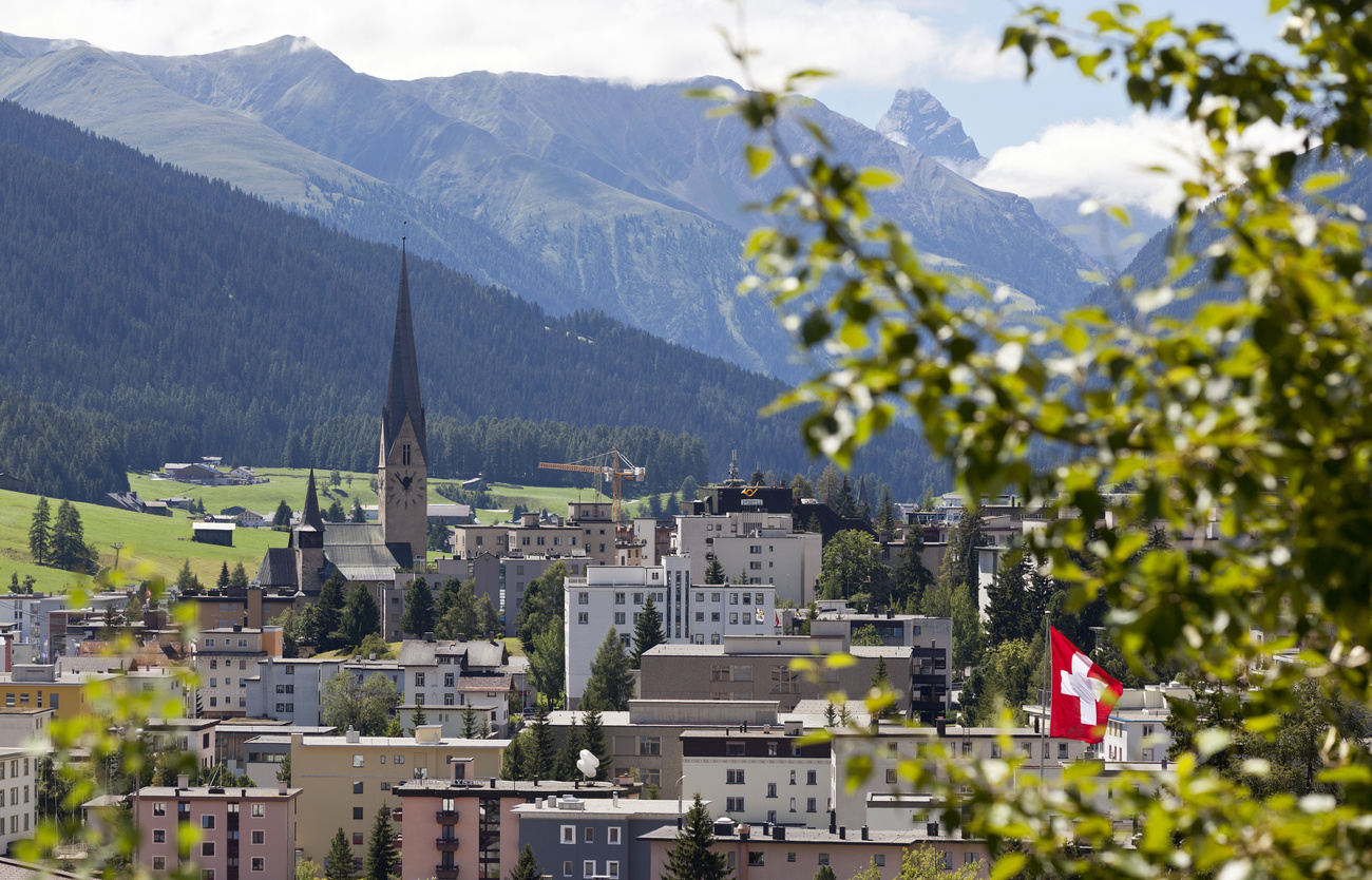 View over Davos