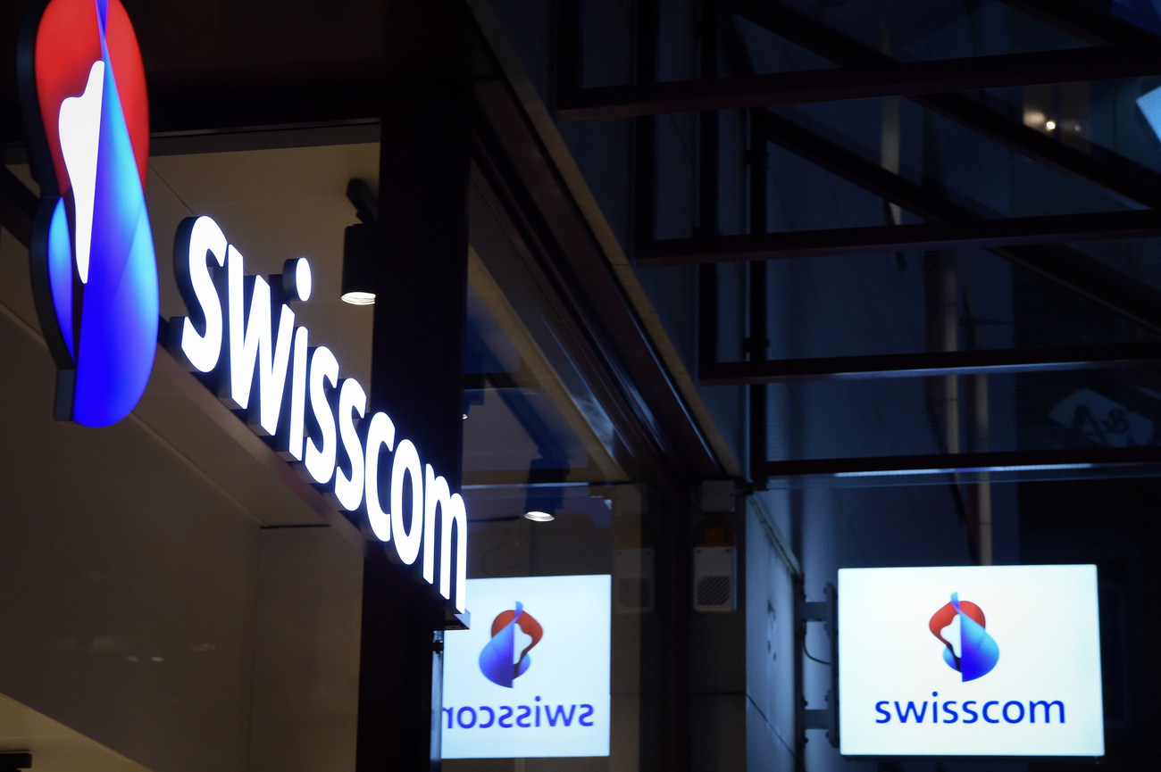 Il logo di Swisscom.