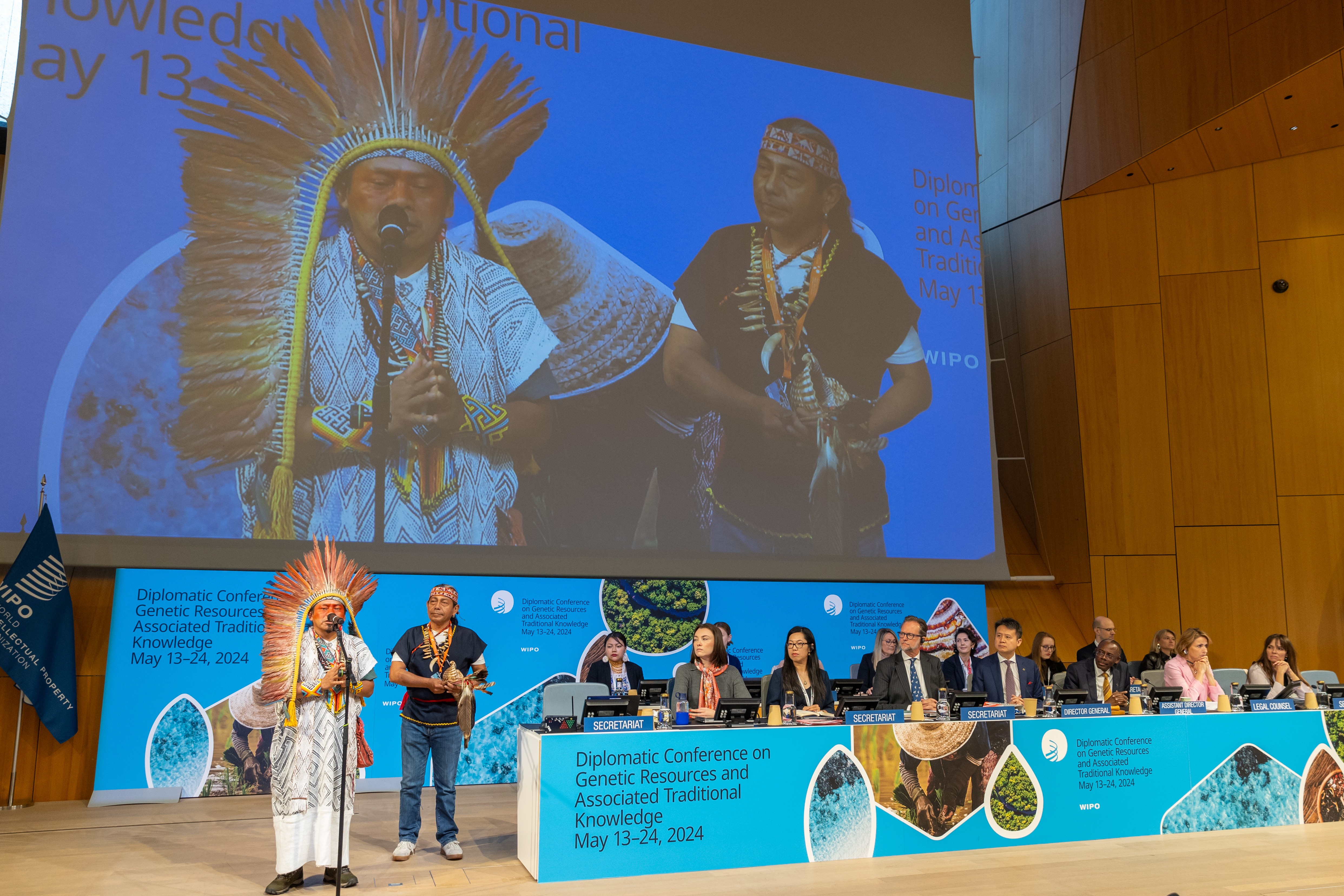 Delegates at the Opening of the Diplomatic Conference on Genetic Resources and Associated Traditional Knowledge