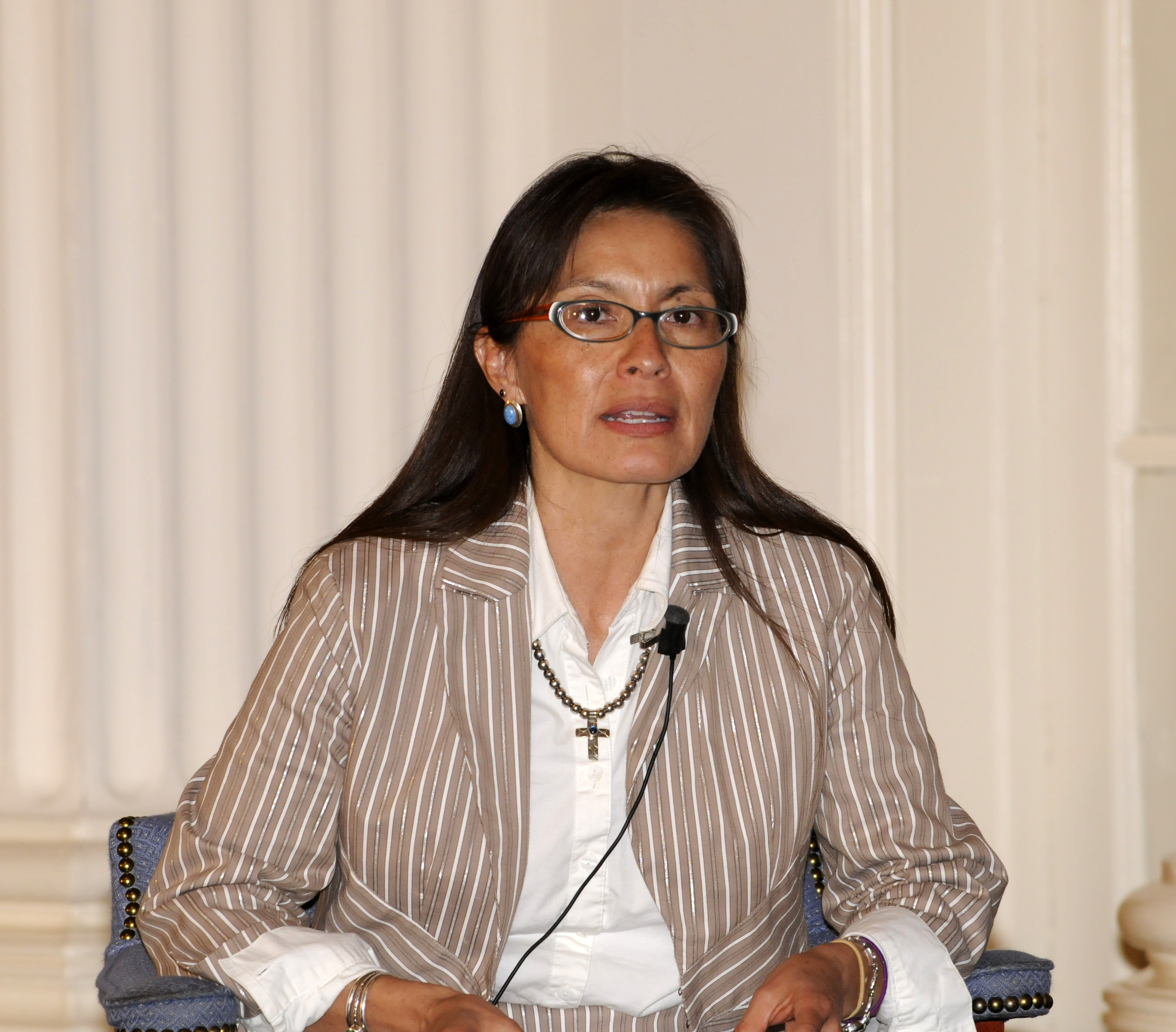 June L. Lorenzo, attorney and consultant on Indigenous Peoples Issues at the Counsel to American Indian Law Alliance in Laguna Pueblo, USA, 2011