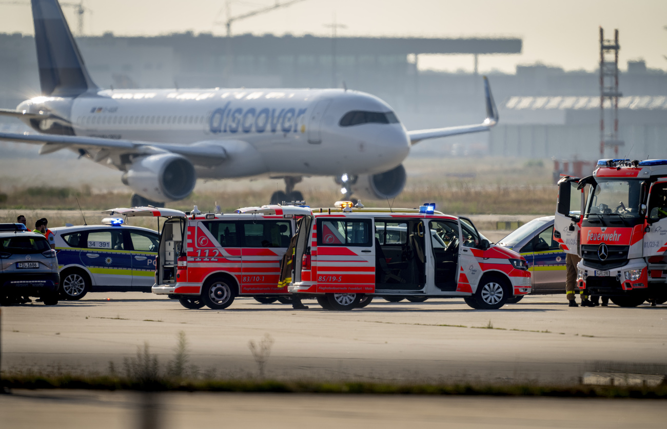 Swiss-bound passengers affected by Frankfurt airport protest