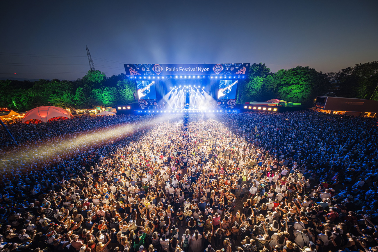 Pubblico al Paléo.