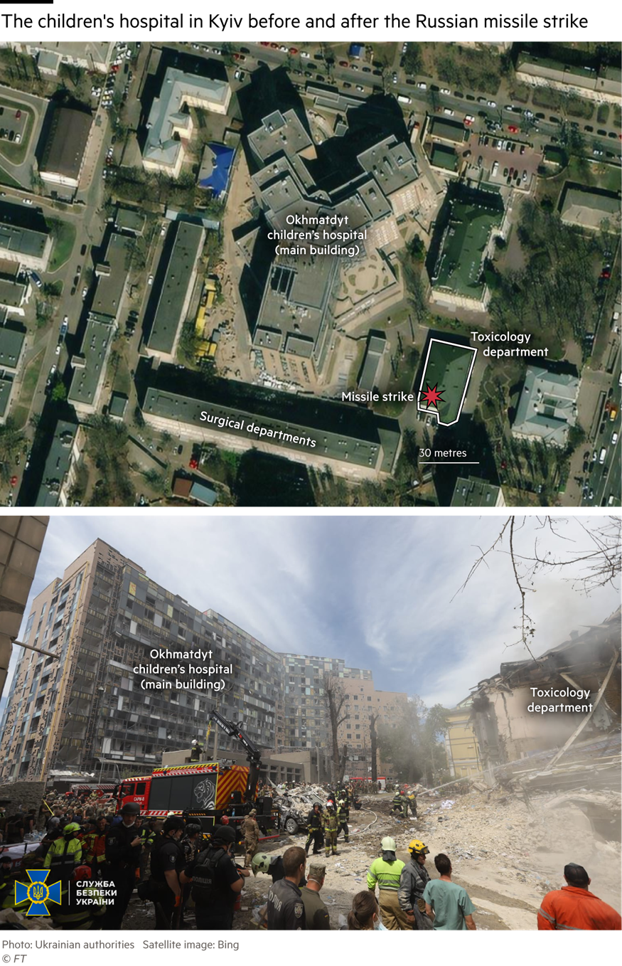 before and after bomb damage