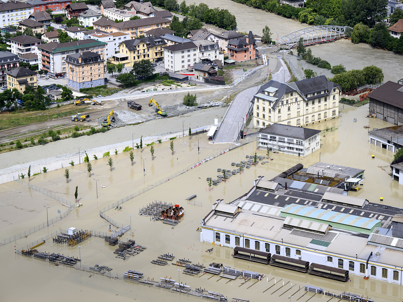 Maltempo in Svizzera