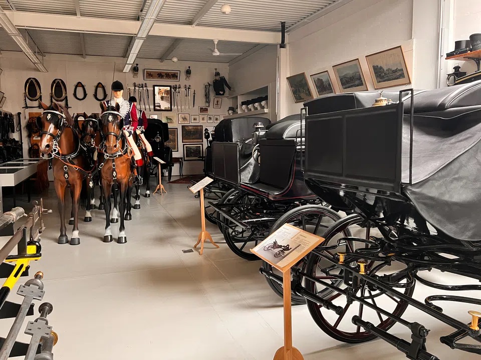 Alternative programme in case of bad weather: Toni Meier's carriage collection is well worth a visit