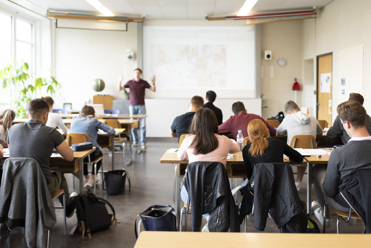 Aula scolastica.