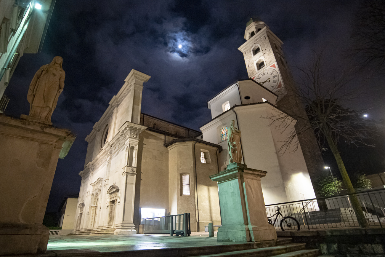 La Cattedrale di San Lorenzo a Lugano.