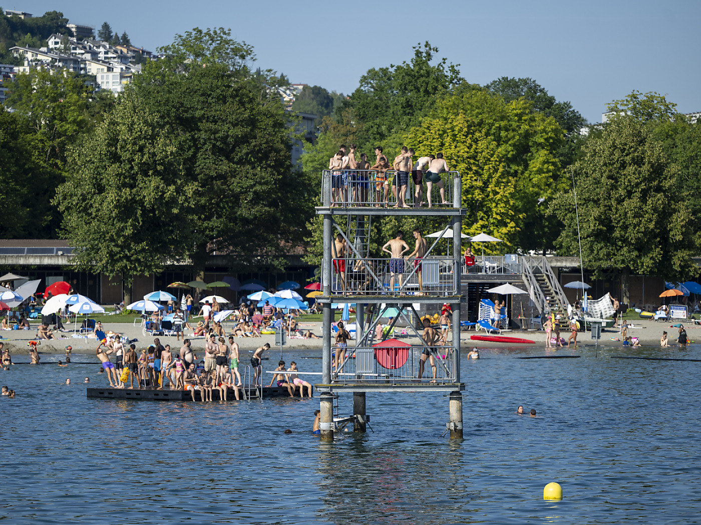 Second hottest August since measurements began in Switzerland in 1864